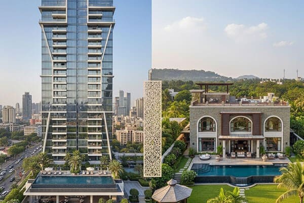 Luxury Apartments vs Independent Villas