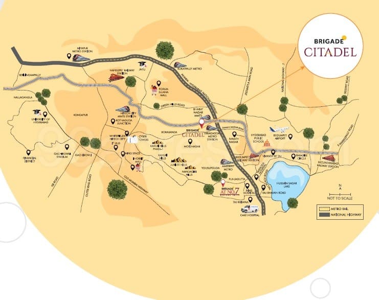 Brigade Citadel, Moti Nagar, Hyderabad