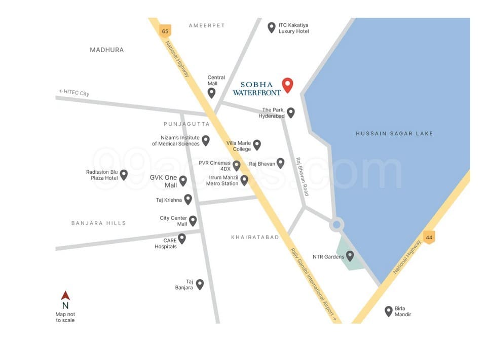 Sobha Waterfront, Somajiguda, Hyderabad